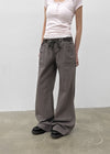 Peju Wide Bootcut Banding Pants