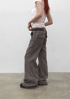 Peju Wide Bootcut Banding Pants