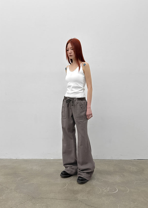 Lopopo Race Ribbed Sleeveless (Built-in Cap)