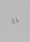 (SILVER 925) Jurve Silver Mini Heart Earrings