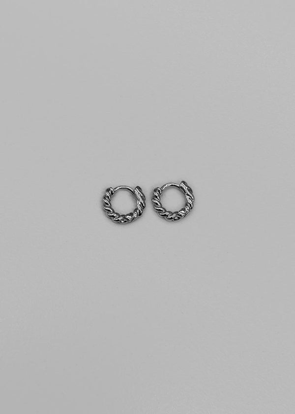 Kelic Twist Mini Hoop Earrings