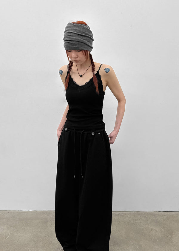 Lopopo Race Ribbed Sleeveless (Built-in Cap)