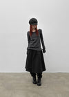 [MADE] Monier Cotton Flare Midi Skirt