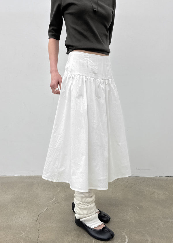 [MADE] Monier Cotton Flare Midi Skirt