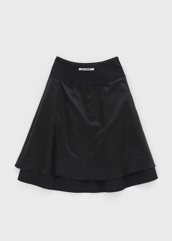 [MADE] Monier Cotton Flare Midi Skirt