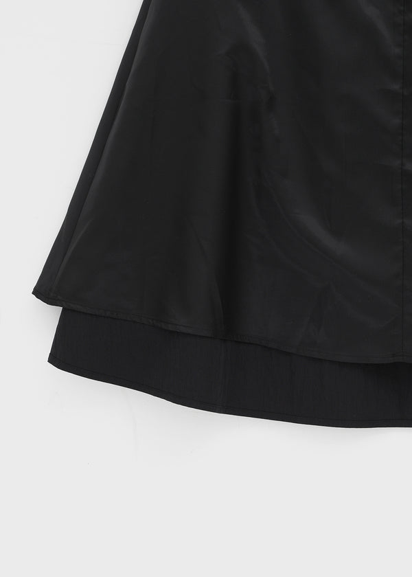 [MADE] Monier Cotton Flare Midi Skirt