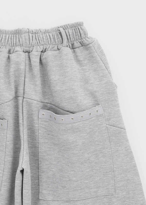 Bente Eyelet Wide Two-way Banding Pants