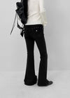 Leptin Studded Bootcut Denim Pants
