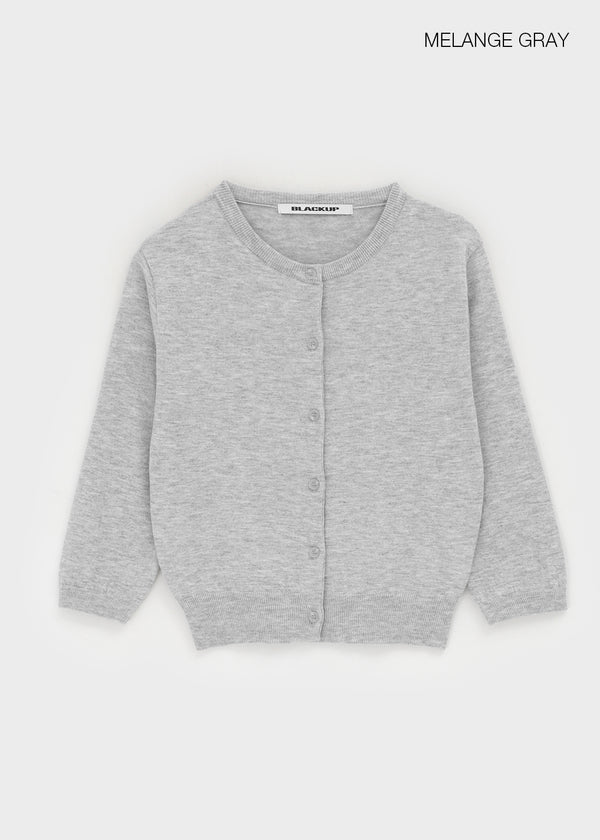 [MADE] Budri Round 3/4 Sleeve Knit Cardigan