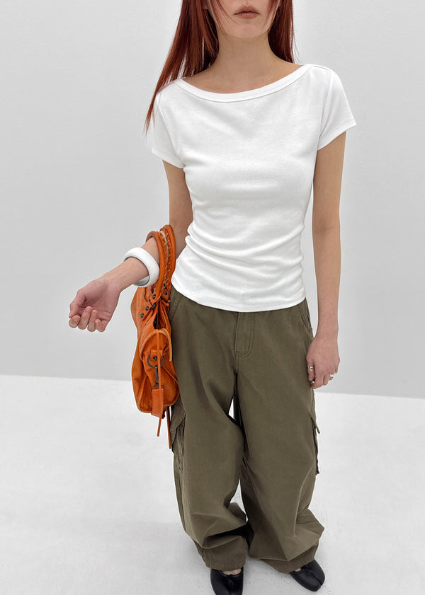 [MADE] Lumi Wide Cargo Cotton Pants