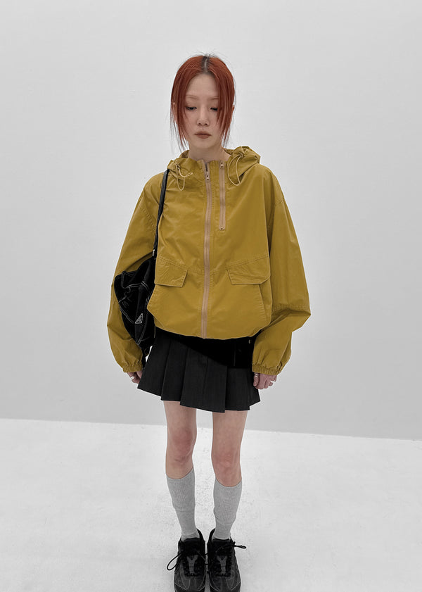 Shannon Hooded Windbreaker Jumper