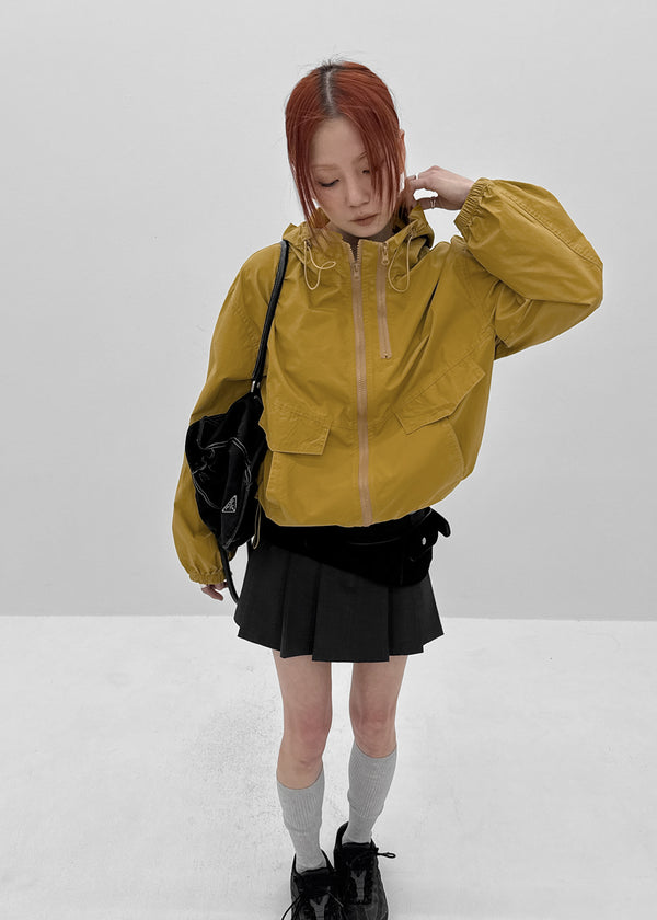 Shannon Hooded Windbreaker Jumper