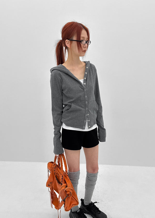 [MADE] Koga Snap Hooded Cardigan