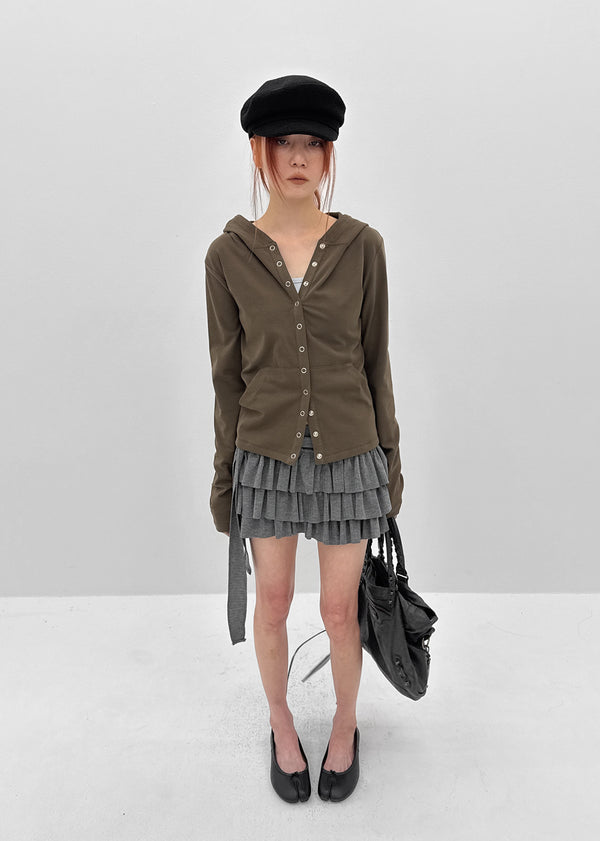 [MADE] Koga Snap Hooded Cardigan