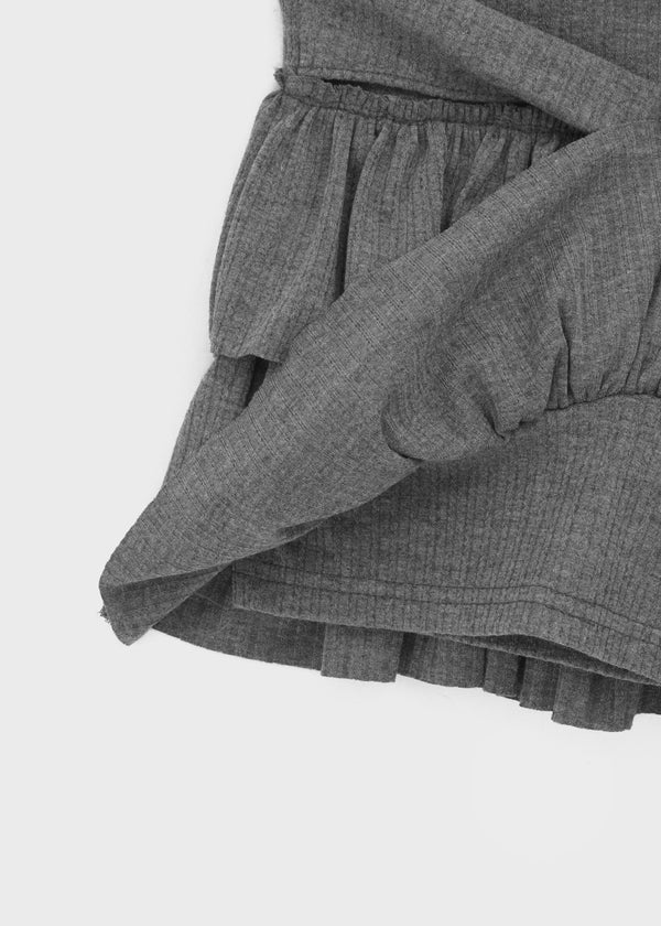 [MADE] Alotte Strap Tiered Skirt Pants