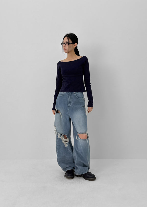 [MADE] Minibe Raglan Long-Sleeve T-shirt