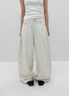 Kungton Studded Wide Balloon Pants