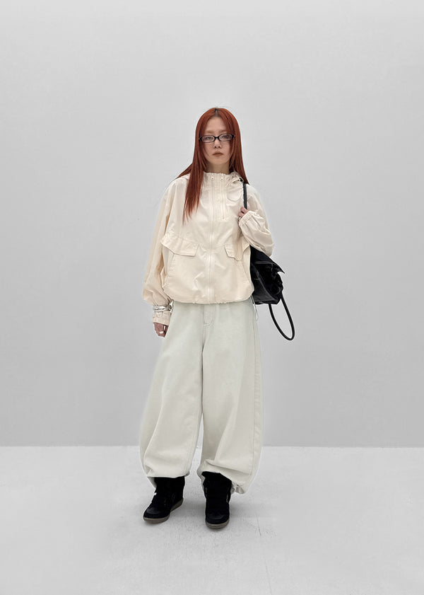 Shannon Hooded Windbreaker Jumper