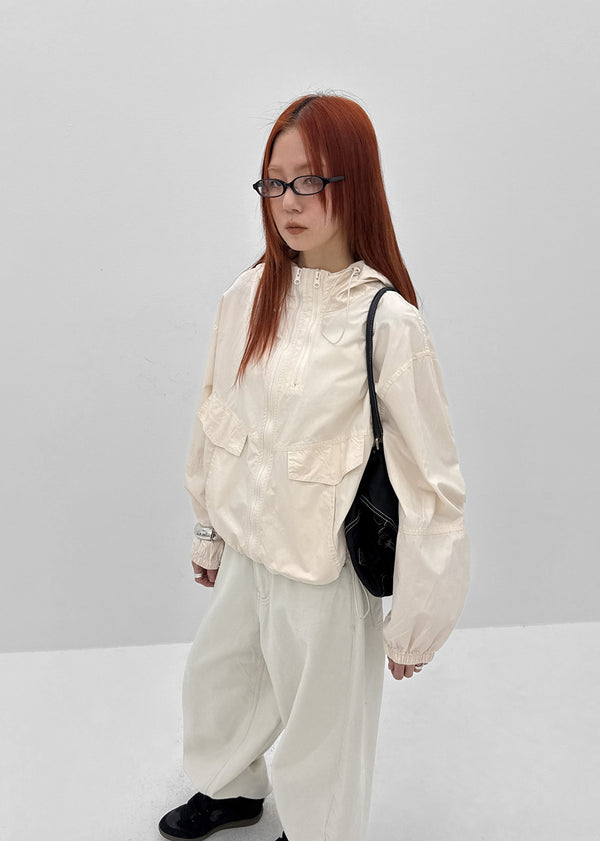 Shannon Hooded Windbreaker Jumper