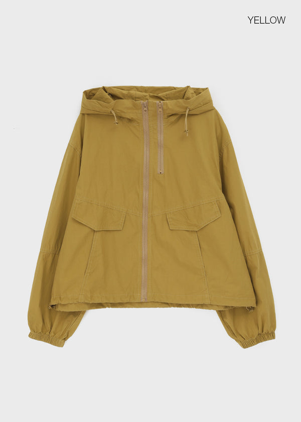 Shannon Hooded Windbreaker Jumper