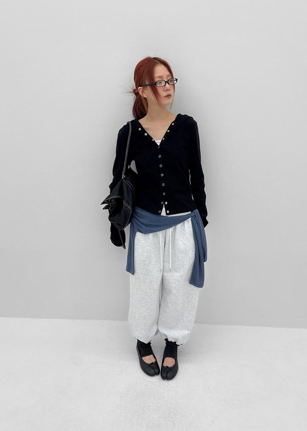 [MADE] Koga Snap Hooded Cardigan