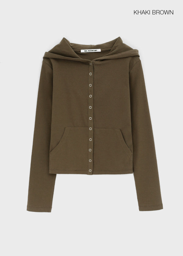 [MADE] Koga Snap Hooded Cardigan