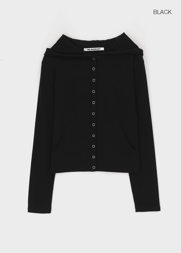 [MADE] Koga Snap Hooded Cardigan