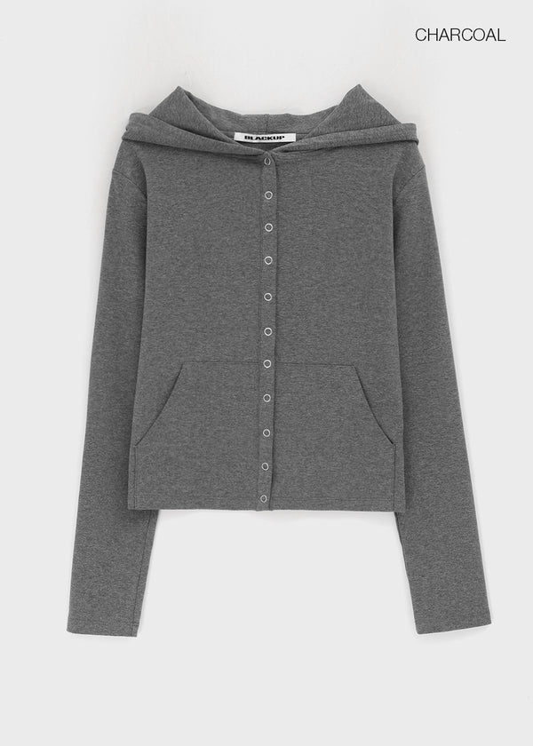 [MADE] Koga Snap Hooded Cardigan