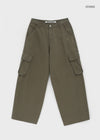 [MADE] Lumi Wide Cargo Cotton Pants