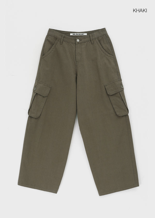 [MADE] Lumi Wide Cargo Cotton Pants
