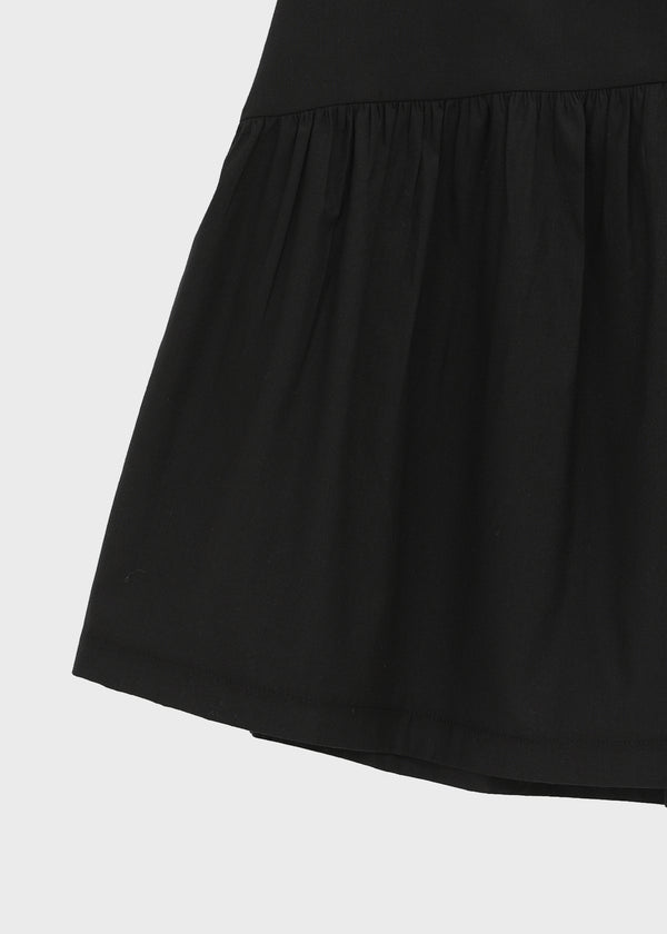 Ruade Banding Shirring Midi Skirt