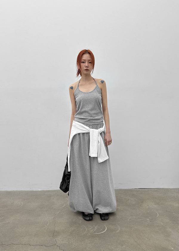 Pintero Dot Strap Halter Sleeveless