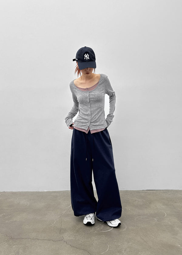 [MADE] Pimpong Panel Jogger Banded Pants