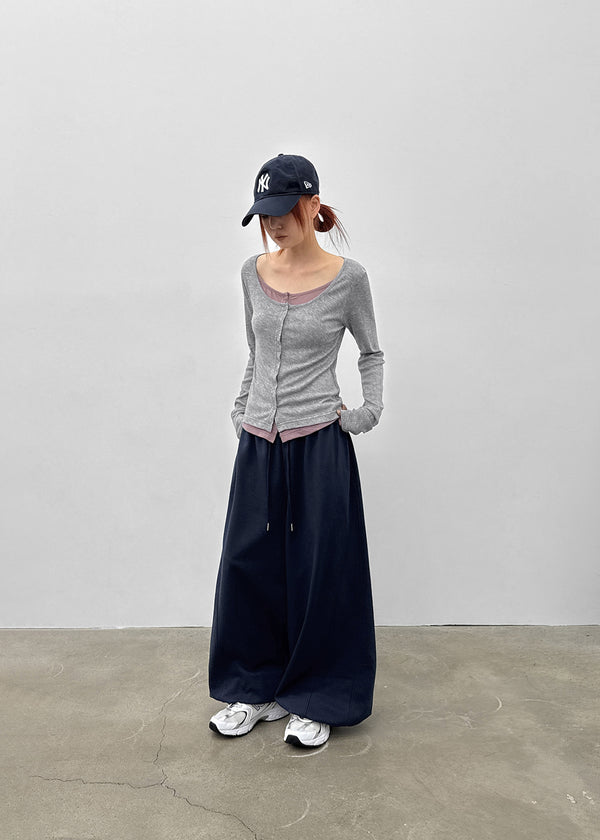 [MADE] Pimpong Panel Jogger Banded Pants