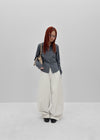 Kungton Studded Wide Balloon Pants