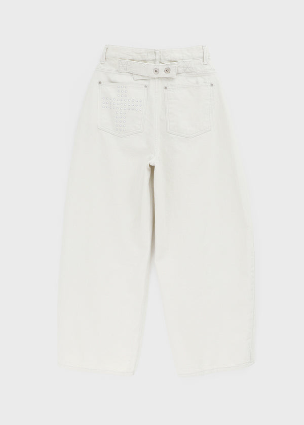 Kungton Studded Wide Balloon Pants
