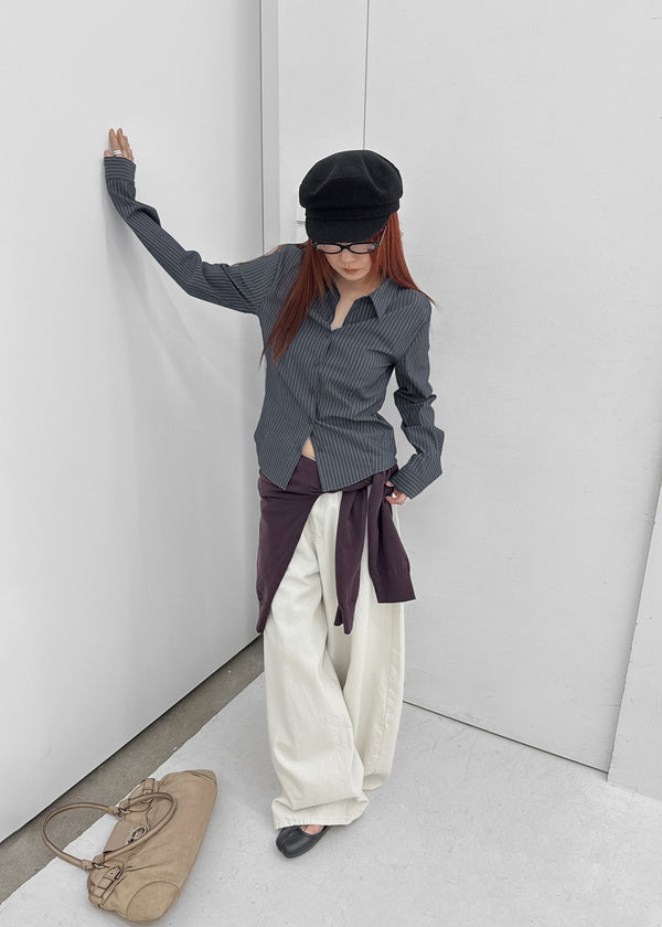 [MADE] Natsuka Stripe Shirt