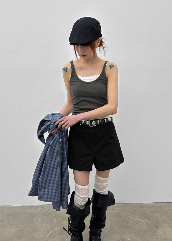 Shatib Mango U-neck Sleeveless