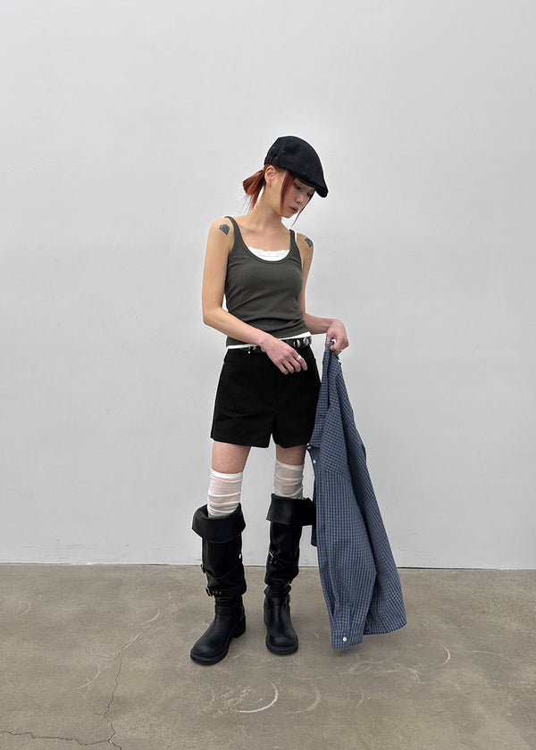 Shatib Mango U-neck Sleeveless