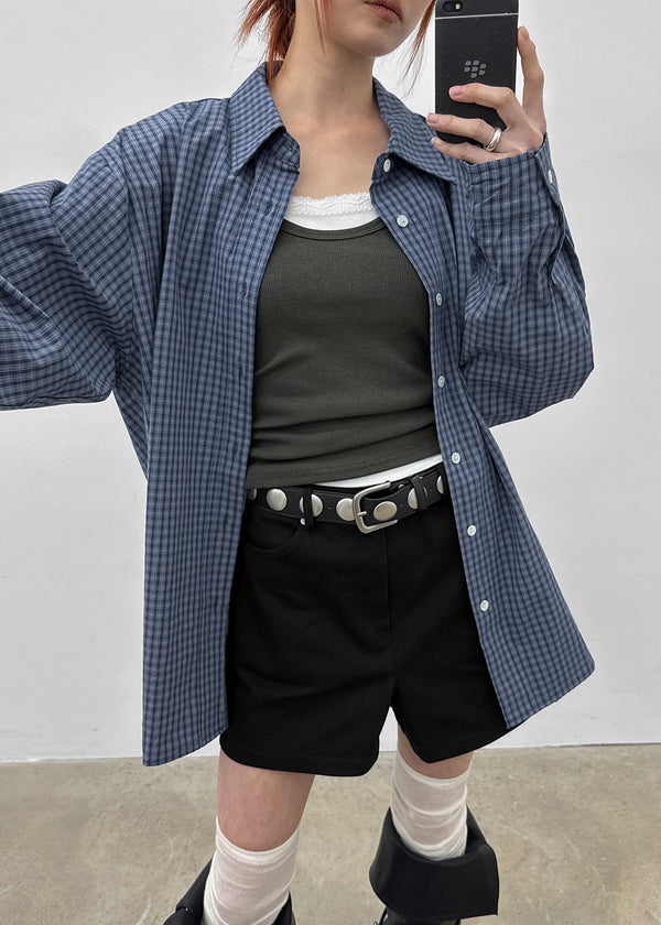 The-Nick Standard Strap Check Shirt