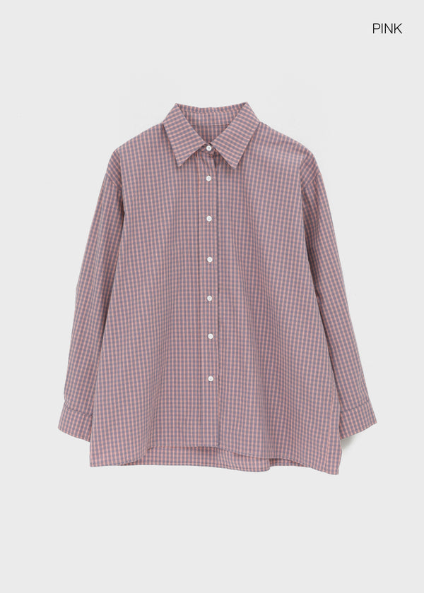 The-Nick Standard Strap Check Shirt