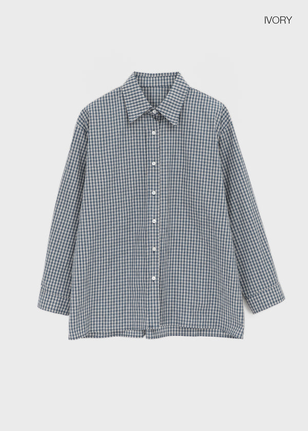 The-Nick Standard Strap Check Shirt