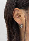 (SILVER 925) Pettle Moon Piercing
