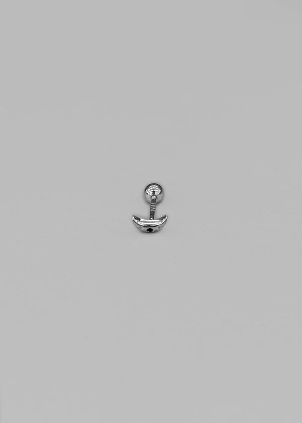 (SILVER 925) Pettle Moon Piercing