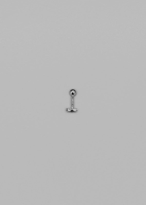 (SILVER 925) Pettle Moon Piercing