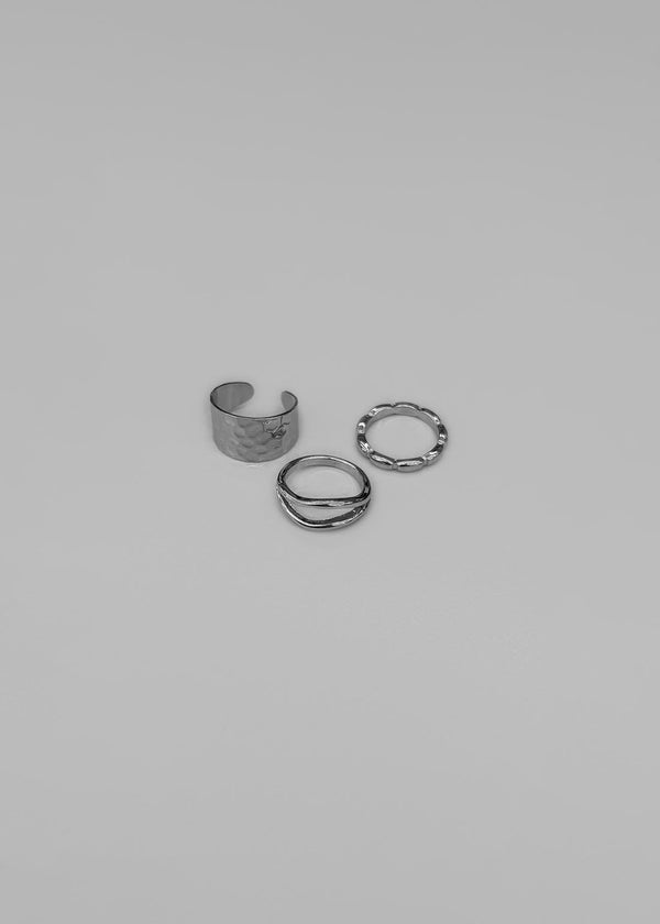 Etitu Bold 3-set Ring