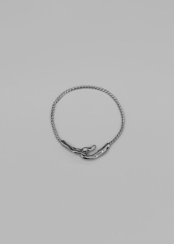 Plinica Silver Ring Bracelet