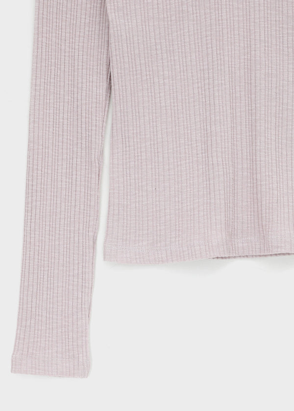 [MADE] Diloa V-Neck Long-Sleeve Tee (Modal 38%)