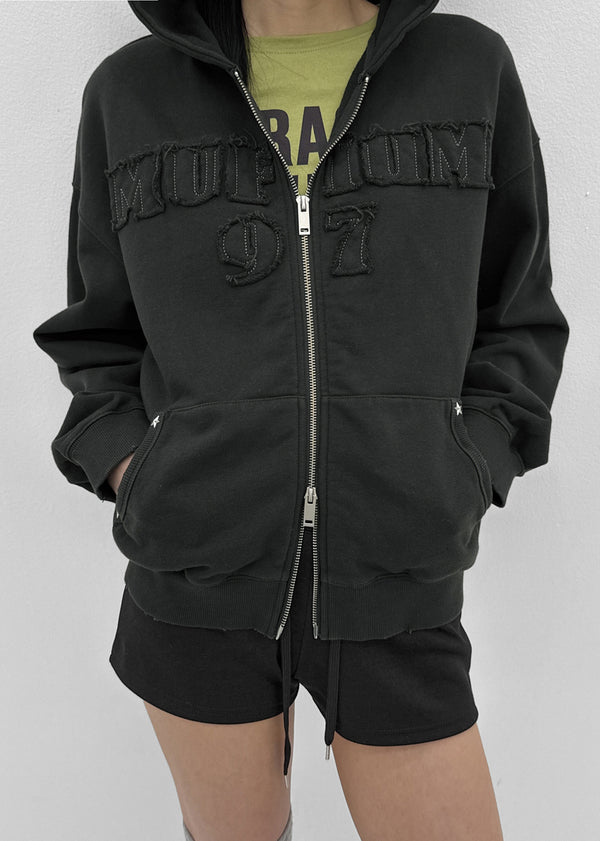 [MADE] Plbun Applique Hood Zip-Up (Set Available)