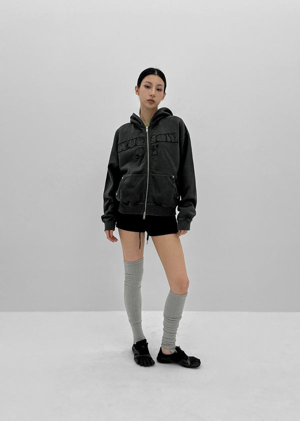 [MADE] Plbun Applique Hood Zip-Up (Set Available)